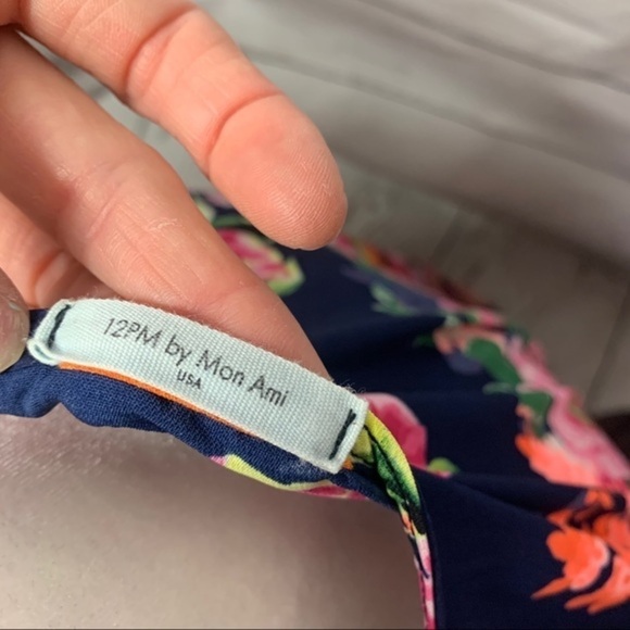 NWOT 12 PM By Mon Ami Floral Shift Dress - Picture 6 of 6